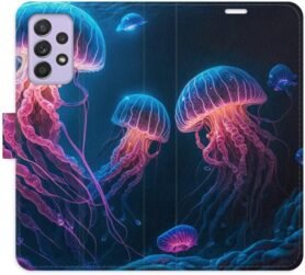 iSaprio flip pouzdro Jellyfish pro Samsung Galaxy A52 / A52 5G / A52s