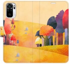 iSaprio flip pouzdro Autumn Forest pro Xiaomi Redmi Note 10 / Note 10S