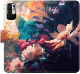 iSaprio flip pouzdro Spring Flowers pro Xiaomi Redmi Note 10 5G