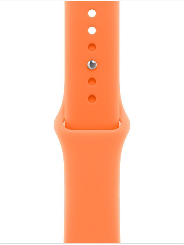 Apple Watch 42mm mandarinkový sportovní řemínek - S/M