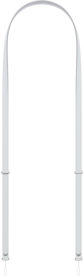 Apple Crossbody popruh světle šedý