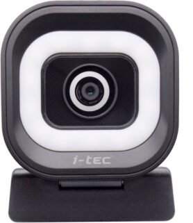 i-tec SOLOMON 700 STREAM 4K Webcam s LED osvětlením
