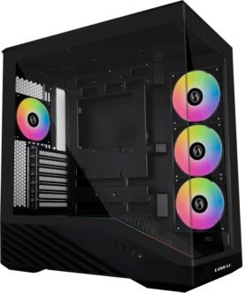 Lian Li Vector V100 Black (with four ARGB Fan & Fan breakout board)
