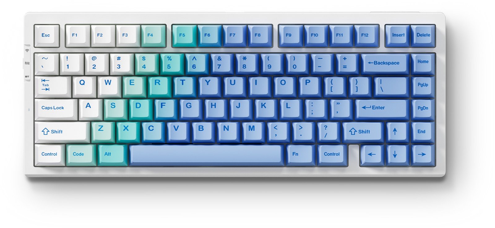 MCHOSE G75 Pro Wireless Mechanical Matcha Latte Switch - Arctic Snow