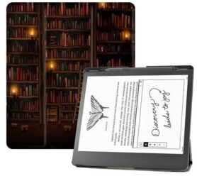 B-SAFE Stand 3457 pouzdro pro Amazon Kindle Scribe, Library