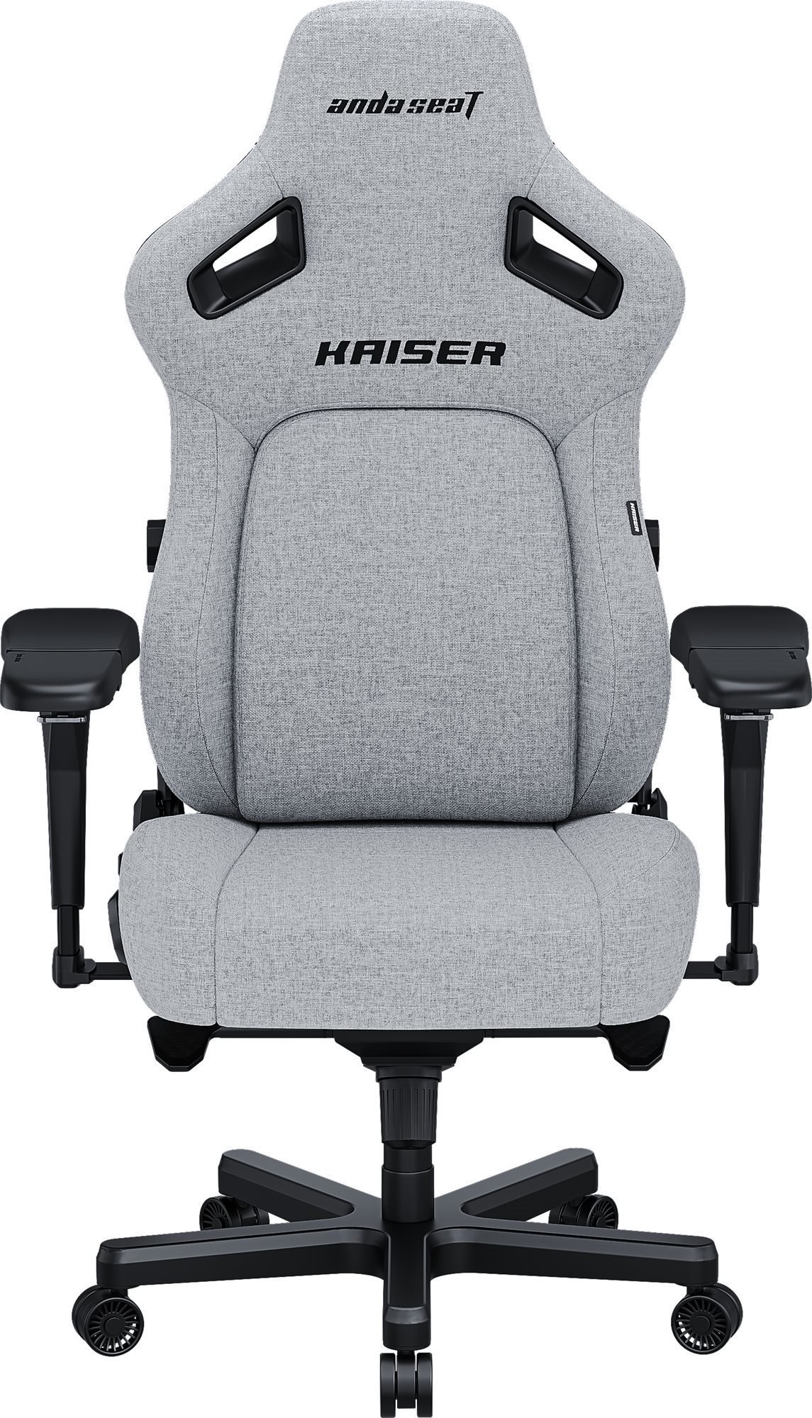 Anda Seat Kaiser 4 Premium Gaming Chair - L Size Gray Fabric
