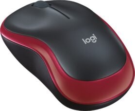 Logitech Wireless Mouse M185 červená
