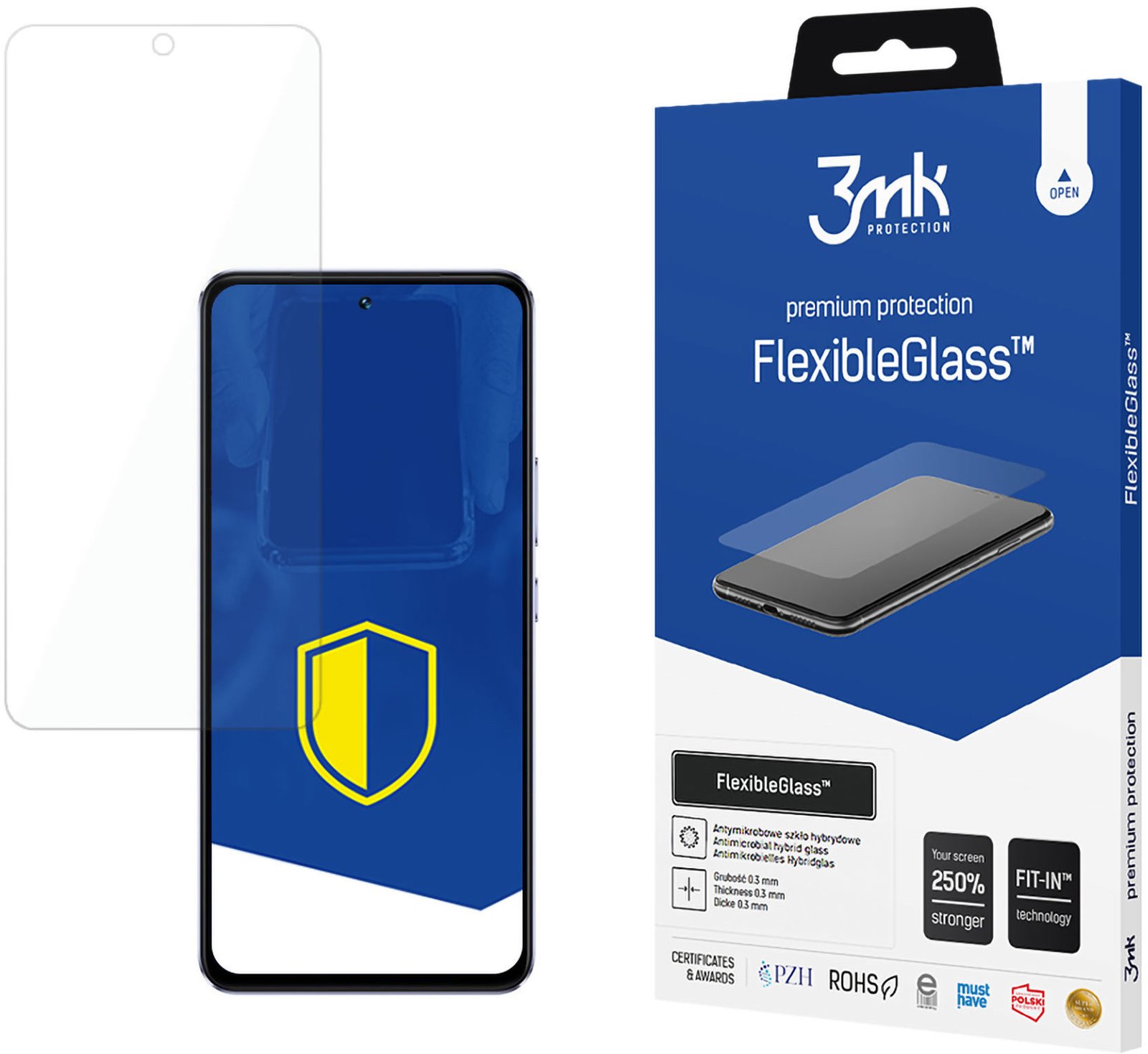 3MK hybridní sklo FlexibleGlass pro Vivo V40 SE 5G