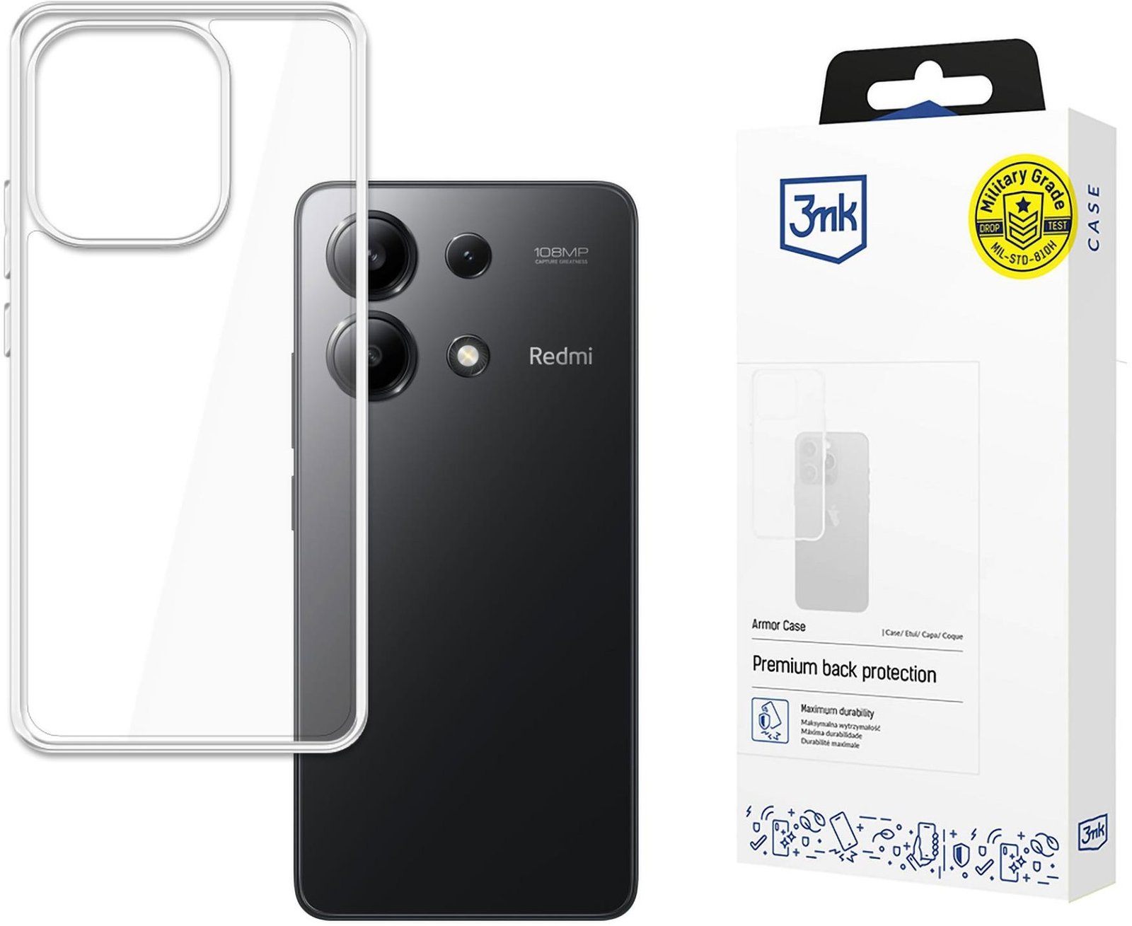3MK Armor case pro Redmi Note 13 4G