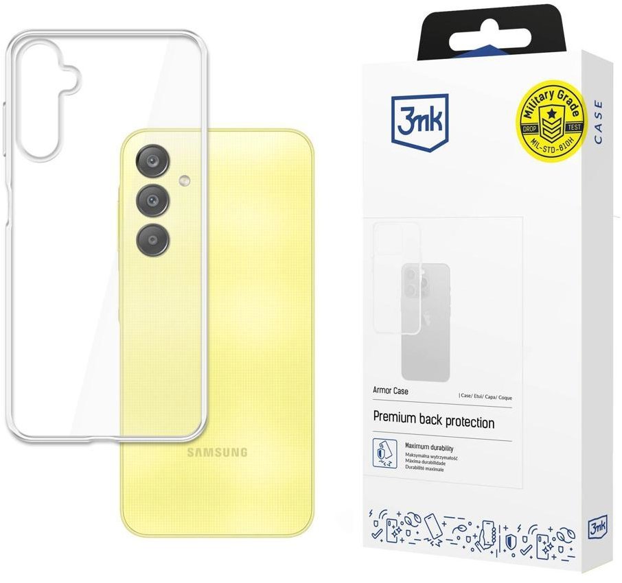3MK Armor case pro Samsung Galaxy A25 5G (SM-A256) čirý /AS
