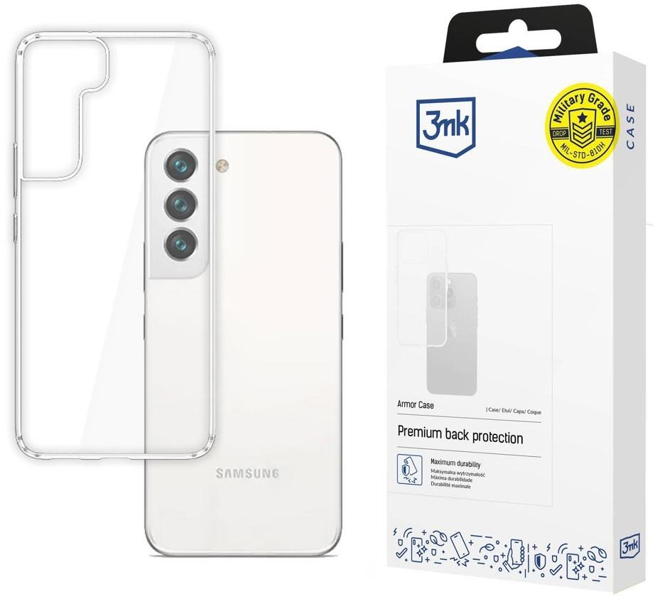 3MK Armor case pro Samsung Galaxy S22 (SM-901), čirá
