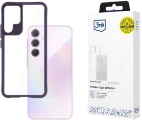 3MK Satin Armor Case+ Purple pro Samsung Galaxy A35 5G