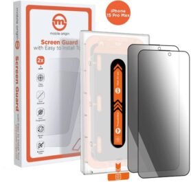 Mobile Origin Privacy Screen Guard iPhone 15 Pro Max 2 ks s aplikátorem