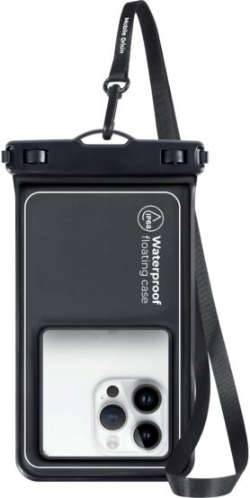 Mobile Origin Waterproof Floating Case 6.8" Black/White