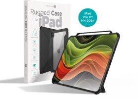 Mobile Origin Rugged Case Black iPad Pro 11" (M5 2025/M4 2024)
