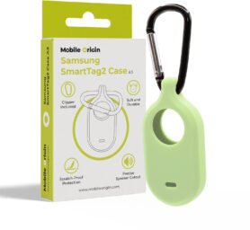 Mobile Origin Samsung SmartTag2 Case Fosfor green
