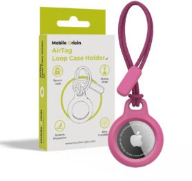 Mobile Origin Airtag Loop Case Holder A1 Pink
