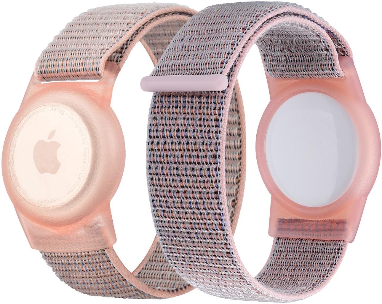 Mobile Origin AirTag Strap Pink