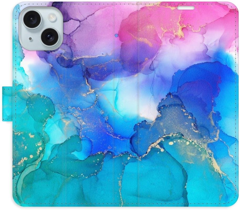 iSaprio BluePink Paint pro iPhone 15