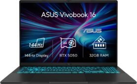 ASUS Vivobook Gaming V16 V3607VH-RP116 Matte Black