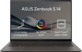 ASUS Zenbook S 14 OLED UX5406SA-OLED093X Zumaia Gray celokovový