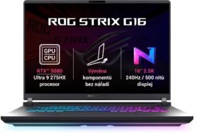 ASUS ROG Strix G16 G615LW-NEBULA054 Eclipse Gray kovový
