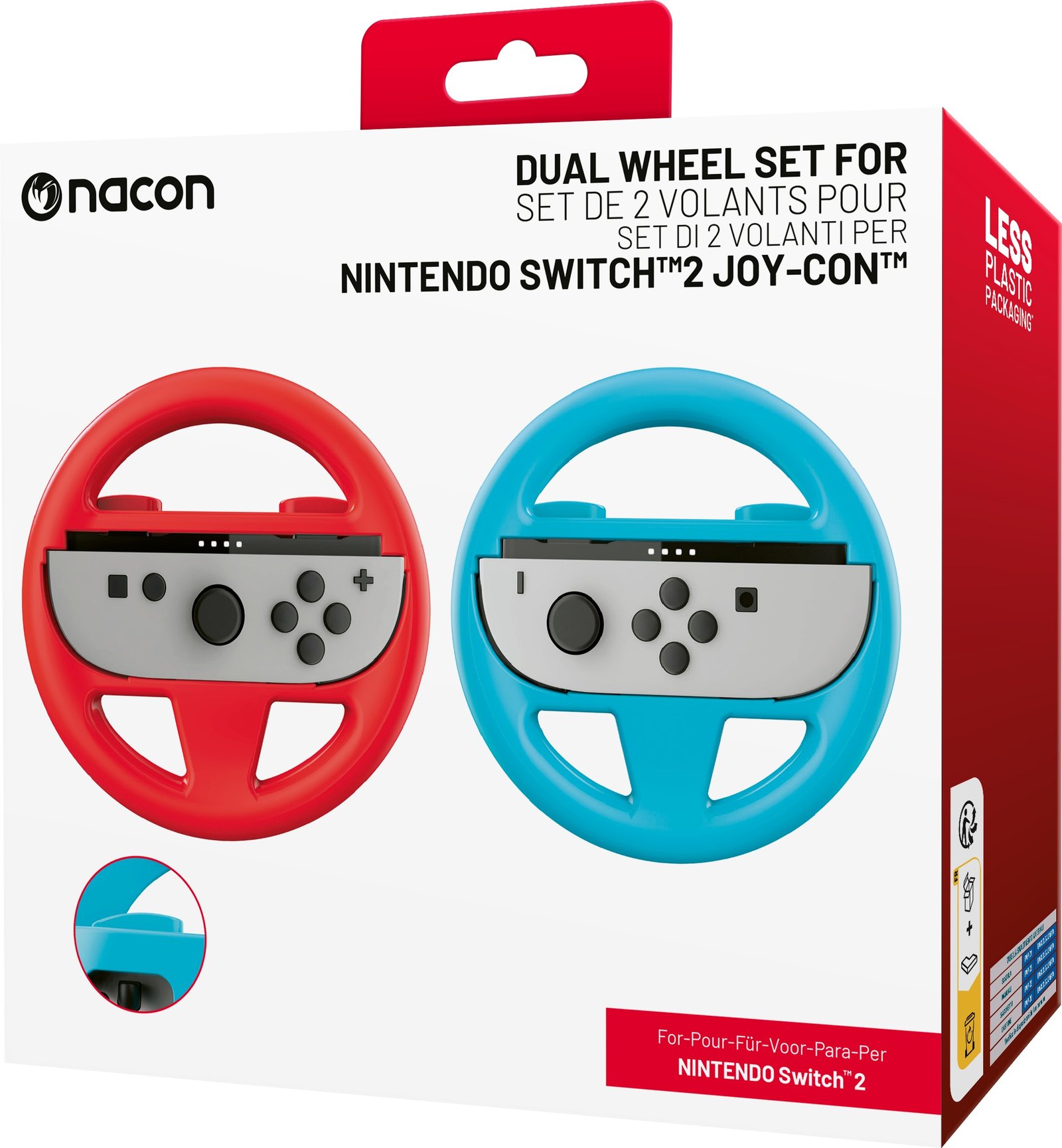 Nacon Dual Wheel Set for Joy-Con - Nintendo Switch 2