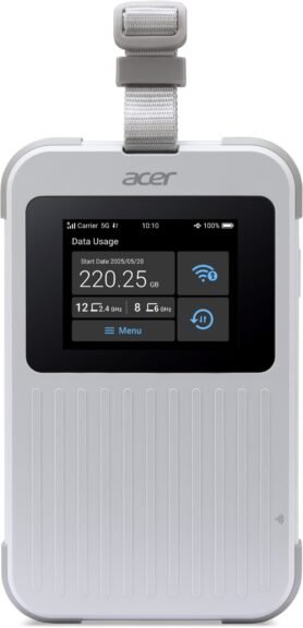 Acer Connect M6E přenosný LTE/5G modem