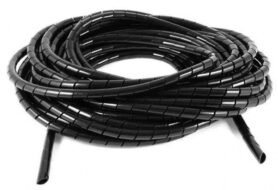NEDIS organizér kabelů, průměr 100 mm (10 m), černý
