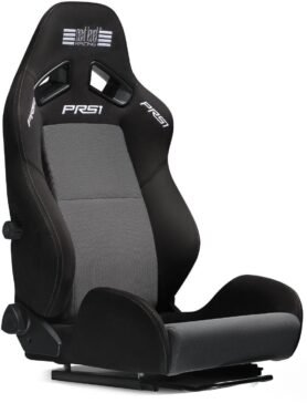 Next Level Racing PRS1 Performance Reclining Sim Racing Seat, herní sedačka, černo-šedá