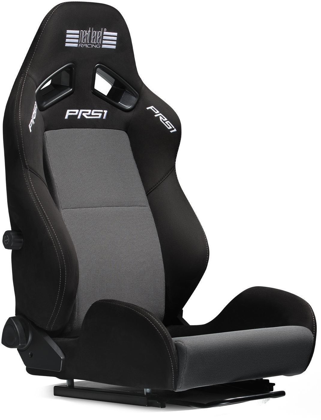 Next Level Racing PRS1 Performance Reclining Sim Racing Seat, herní sedačka, černo-šedá
