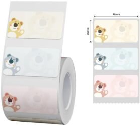 Niimbot štítky T 40x20mm 320ks Medvídci pro B21, B21S, B3, B1S