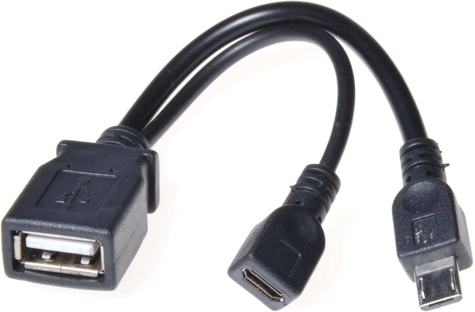 PremiumCord USB A/ female + Micro USB/ female