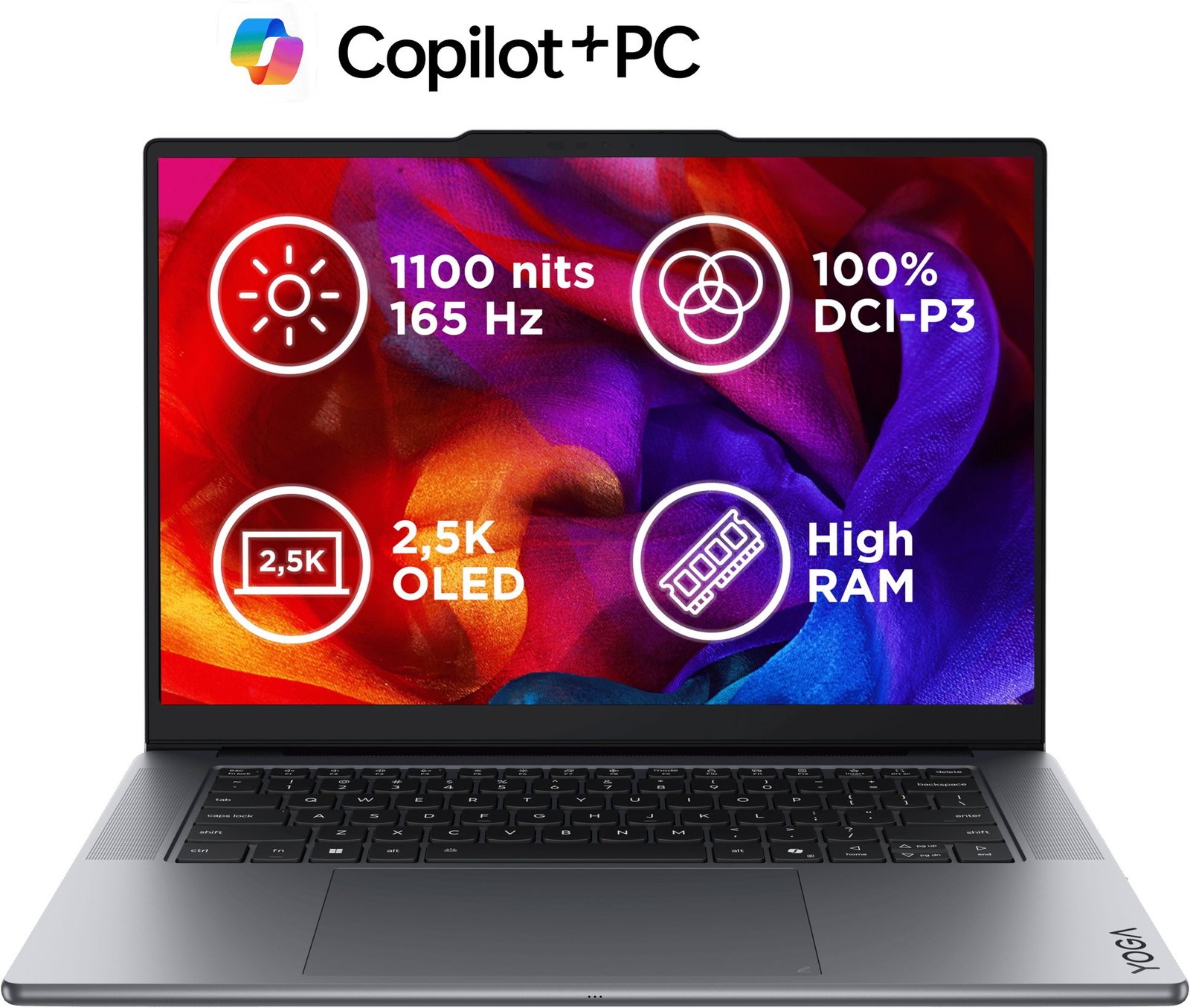 Lenovo Yoga Pro 7 15IPH11 Luna Grey celokovový