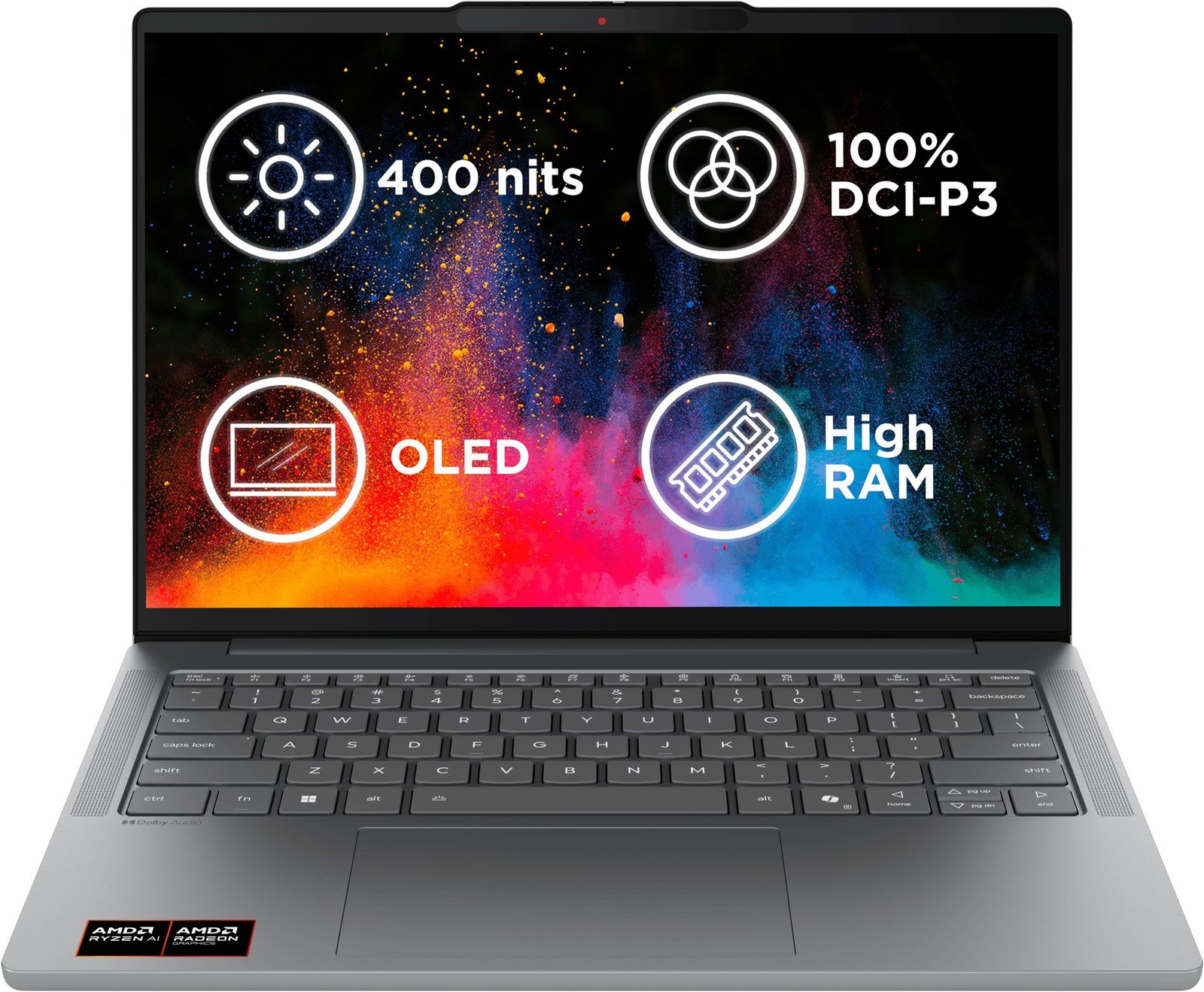 Lenovo IdeaPad Slim 5 14AHP11 Luna Grey celokovový (bez adaptéru)