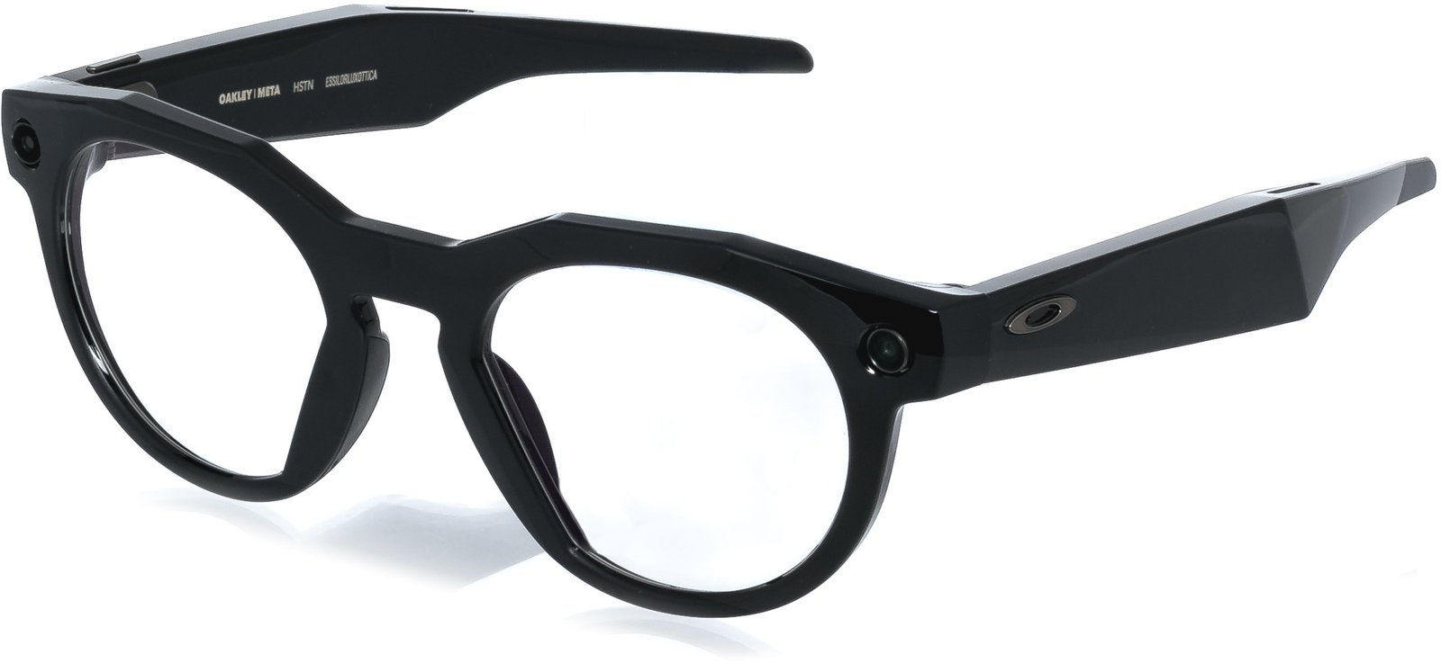 Meta Oakley Meta HSTN Smart Glasses - Black, Clear to Amethyst Transitions