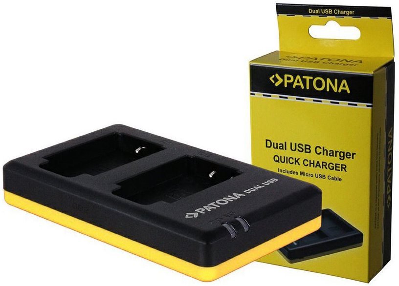 PATONA Foto Dual Quick Panasonic DMW-BLC12