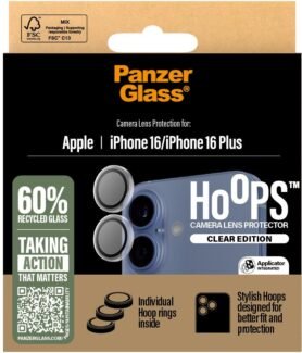 PanzerGlass HoOps Apple iPhone 16/16 Plus čirý