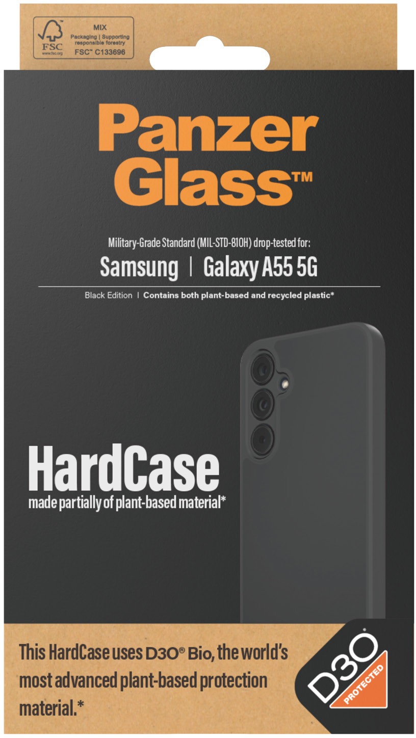 PanzerGlass HardCase D30 Samsung Galaxy A55 5G (Black edition)