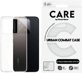 PanzerGlass CARE kryt Xiaomi Redmi Note 14 Pro 5G | 14 Pro+ 5G Urban Combat čirý