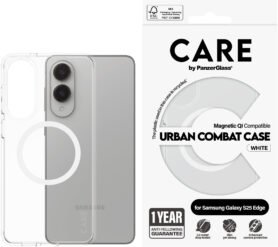 PanzerGlass CARE kryt Samsung Galaxy S25 Edge Urban čirý/bílý QI