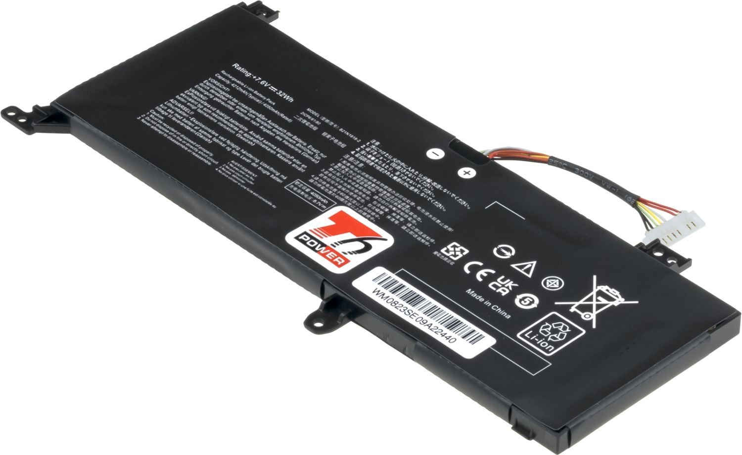 T6 Power pro Asus VivoBook A409, X409, F409, X409, X509, 4212 mAh, 32 Wh, 2cell, Li-pol