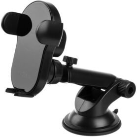 FIXED Matic XL Wireless na sklo nebo palubní desku 15W černý