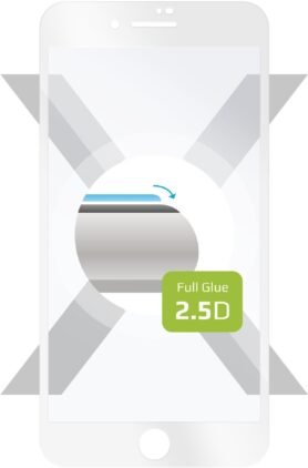 FIXED FullGlue-Cover pro Apple iPhone 7 Plus/8 Plus bílé