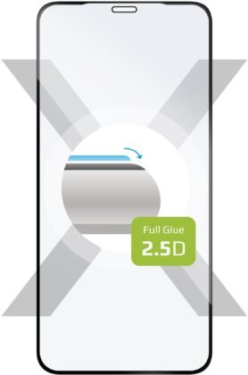 FIXED FullGlue-Cover pro Apple iPhone XS Max/11 Pro Max černé