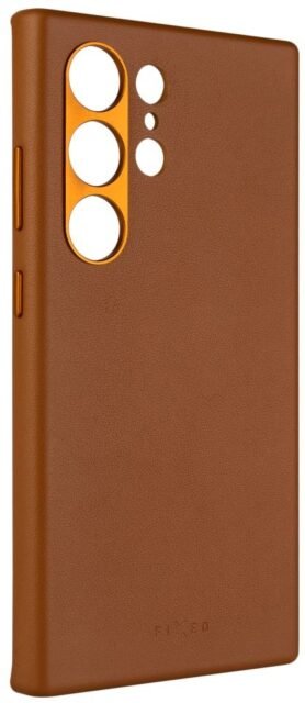 FIXED MagLeather s podporou MagSafe pro Samsung Galaxy S24 Ultra hnědý