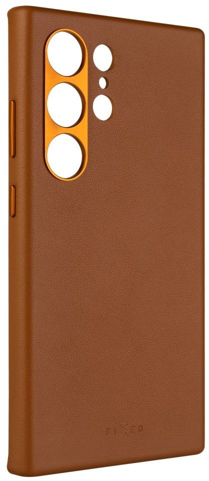 FIXED MagLeather s podporou MagSafe pro Samsung Galaxy S24 Ultra hnědý