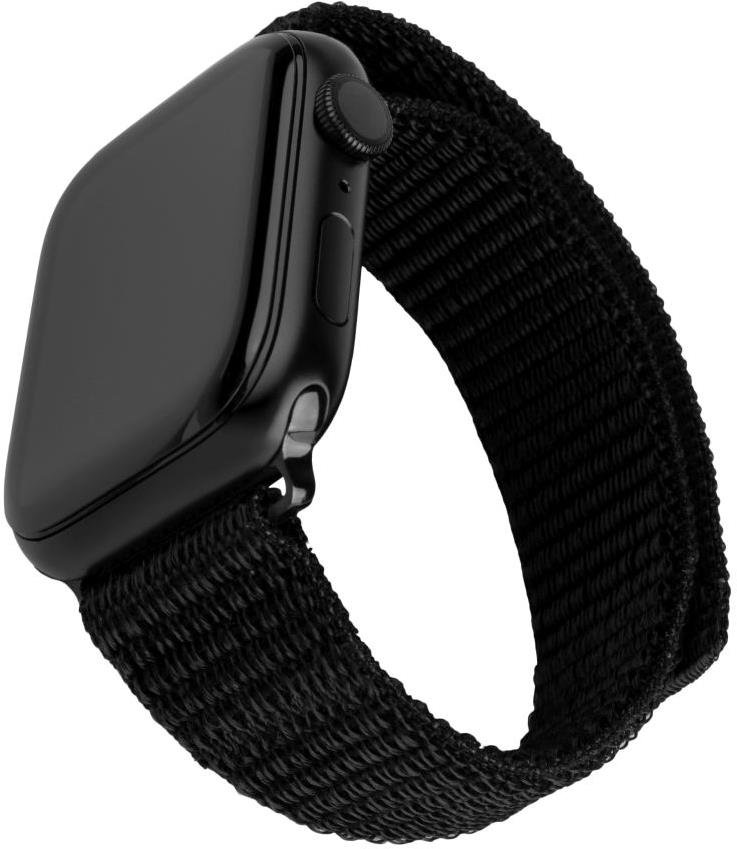 FIXED Nylon Sporty Strap pro Apple Watch 38/40/41mm černý