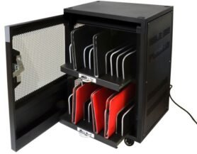 PORT CONNECT CHARGING CABINET 20 UNITS, černý