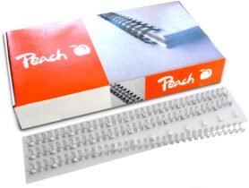 PEACH PW064-01 A4 6 mm stříbrný - balení 100 ks
